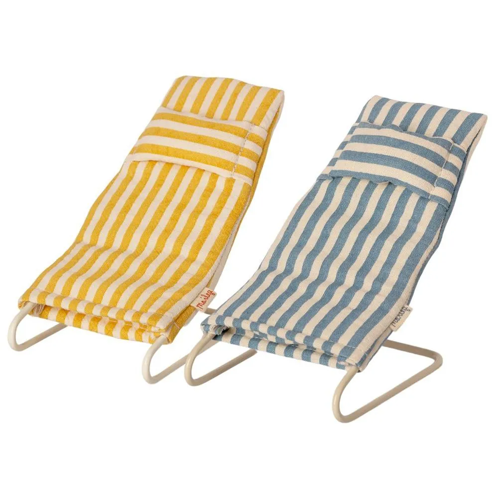 Beach Chair Set for Maileg Mice