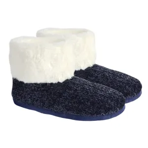 Chenille High Top Slippers