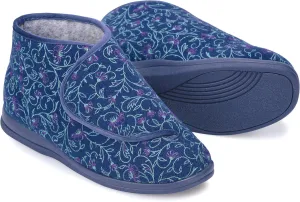 Cosyfeet Elise - 6E Ladies Extra Roomy Bootie Slippers - Ireland