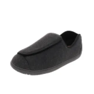 Mens Foamtreads "Doctor 2" Extra-Depth Slipper - Black