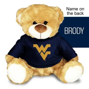 Personalized West Virginia Mountaineers 10" Plush Bear