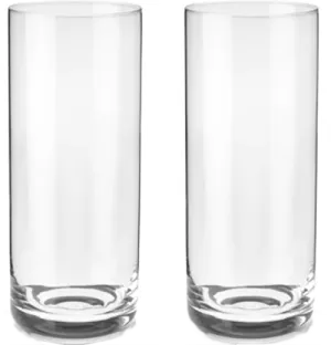 "Crystal" Highball Glasses (Set of 2)