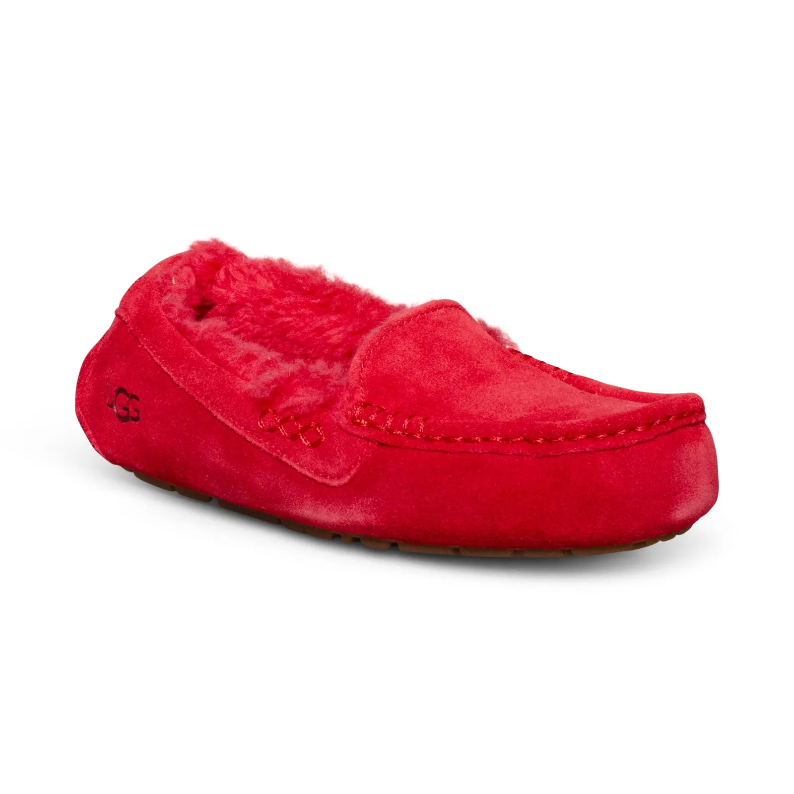 UGG Ansley Samba Red Slippers - Women's