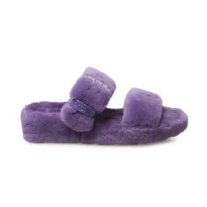 UGG Fuzz Yeah Violet Bloom Sandals - Women's