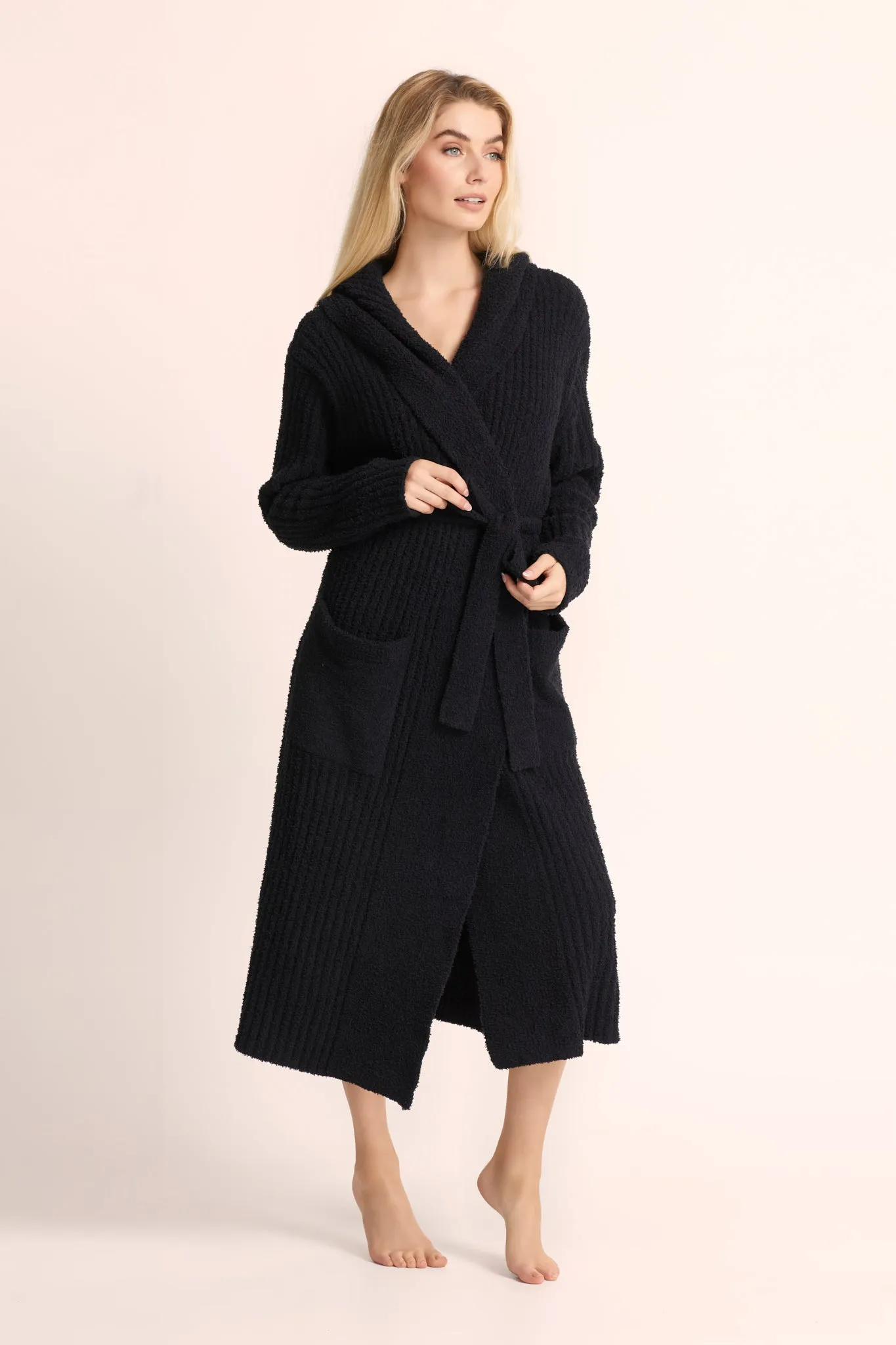 Ultimate Unisex Luxe Robe - Black