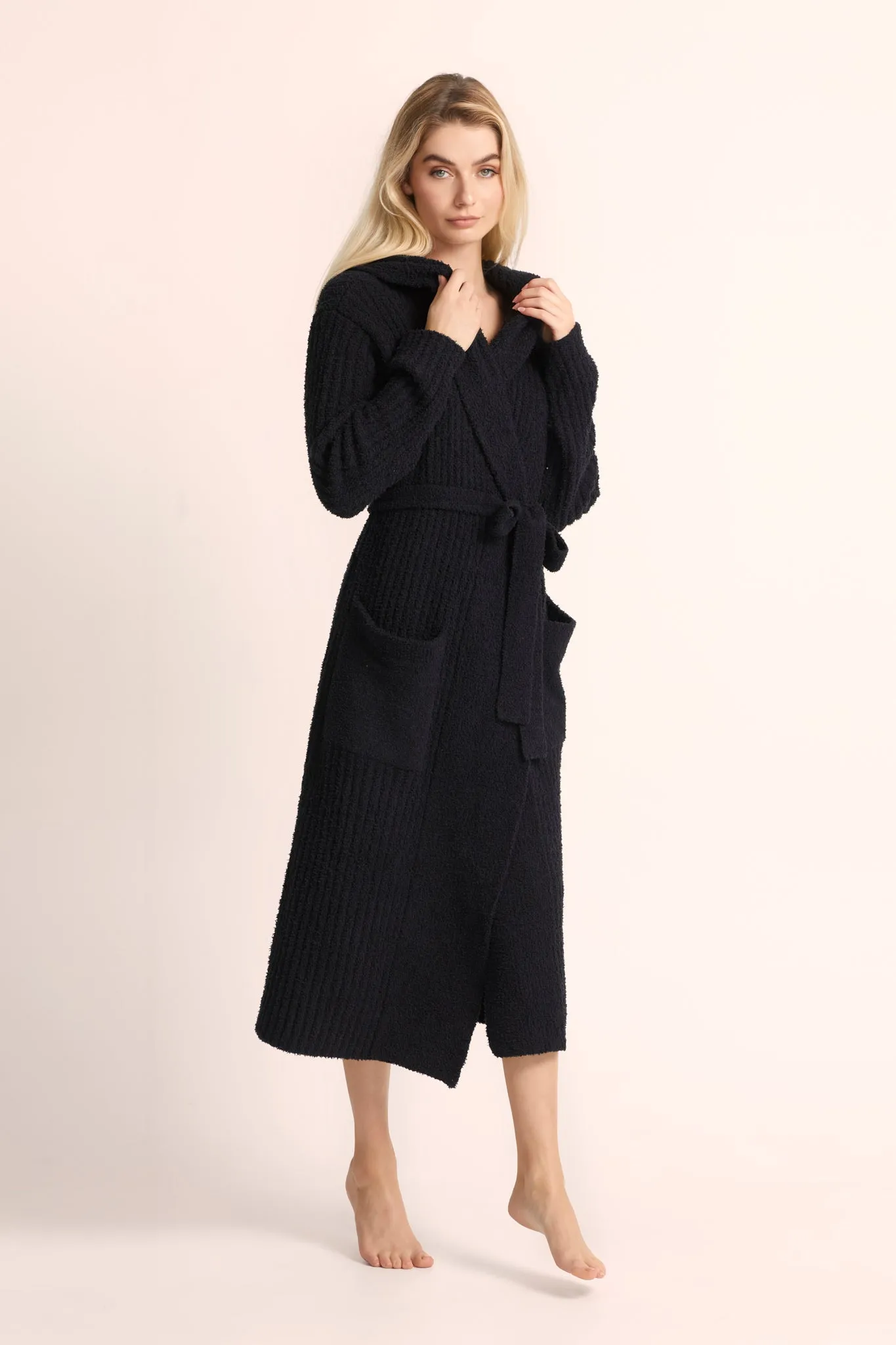 Ultimate Unisex Luxe Robe - Black