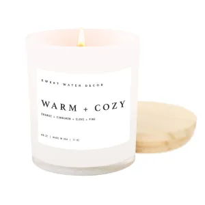 Warm and Cozy - 11 oz Soy Candle