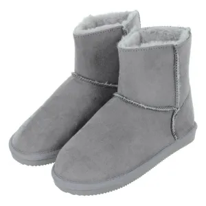 Womens Slipper Boot Luxury Microsuede Cosy Faux Fur Lining